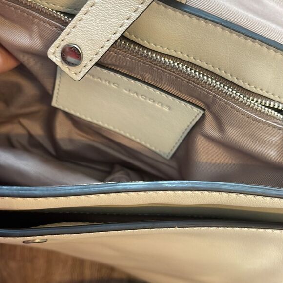 Marc Jacobs Collage Leather Courier Bag-grey-one Size - Picture 5 of 7